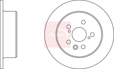 APEC Brake Disc DSK361