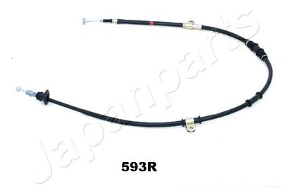 Тросик, cтояночный тормоз JAPANPARTS BC-593R для MITSUBISHI COLT