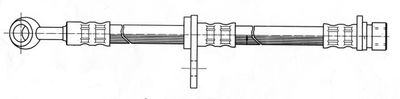 Тормозной шланг CEF 510887 для HONDA INTEGRA