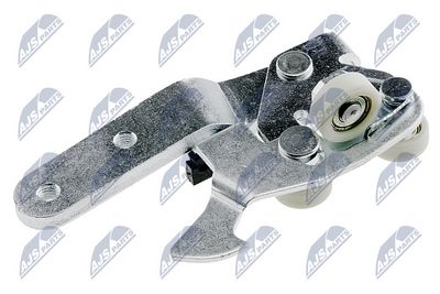 Ritinėlio kreiptuvas, atstumiamos durys