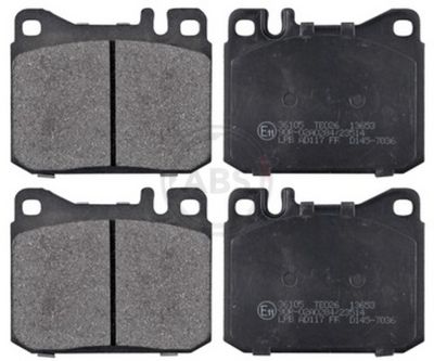 Brake Pad Set, disc brake 36105