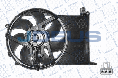 JDEUS EV0200530 Вентилятор системи охолодження двигуна 