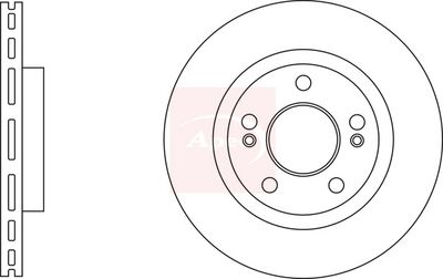 APEC Brake Disc DSK3019