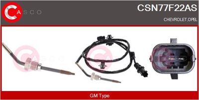 SENZOR TEMPERATURA GAZE EVACUARE