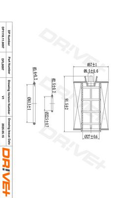 ÖLFILTER DR!VE+ DP1110110097 7