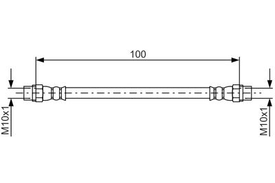 Brake Hose 1 987 481 784