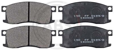 Комплект тормозных колодок, дисковый тормоз A.B.S. 36155 для HONDA PRELUDE