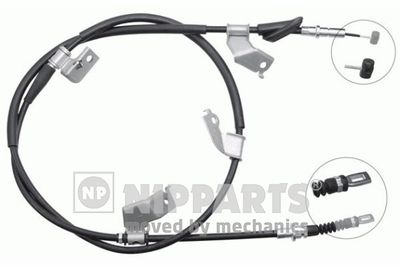 NIPPARTS J19077 Трос ручного тормоза  для HONDA CIVIC VII Hatchback (EU, EP, EV) 1.4 iS (EP1)