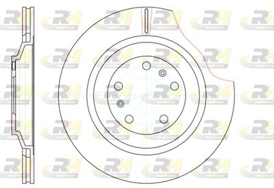 спирачен диск ROADHOUSE 61206.10