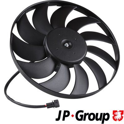 Вентилятор, охлаждение двигателя JP GROUP 1199104500 для VW CALIFORNIA