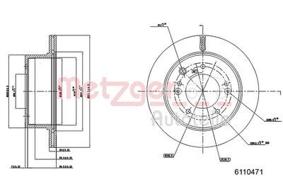 DISC FRANA METZGER 6110471