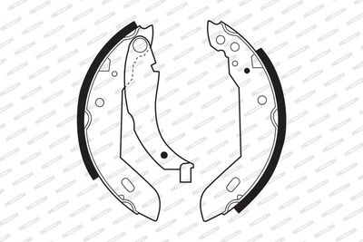 SET SABOTI FRANA FERODO FSB183 1