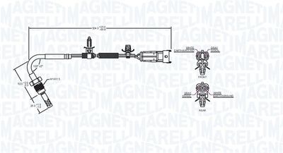 SENSOR ABGASTEMPERATUR MAGNETI MARELLI 172000221010 1