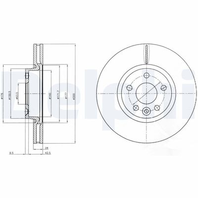 DISC FRANA DELPHI BG4094