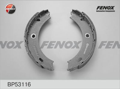 Комплект тормозных колодок FENOX BP53116 для MERCEDES-BENZ VARIO