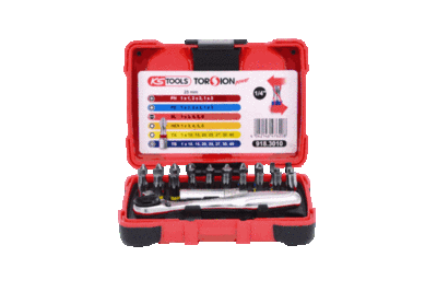 Ks Tools - Box so sadou bitov TORSIONpower1/4", 32ks