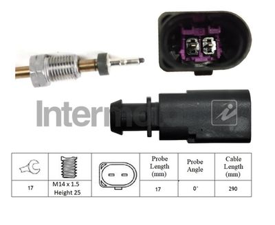 Sensor, exhaust gas temperature Intermotor 27442