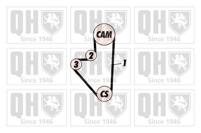SET CUREA DE DISTRIBUTIE QUINTON HAZELL QBK103P 1