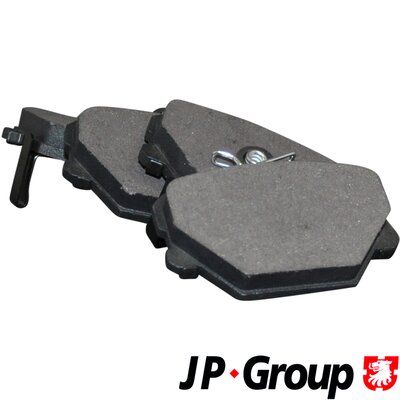 Комплект тормозных колодок, дисковый тормоз JP GROUP 6163600110 для SMART ROADSTER