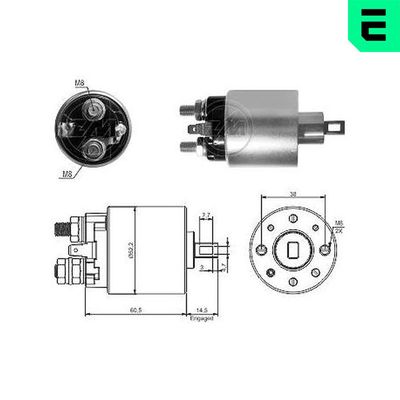 SOLENOID ELECTROMOTOR