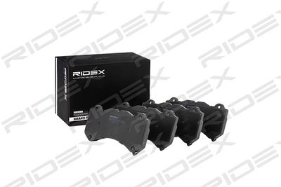 Комплект тормозных колодок, дисковый тормоз RIDEX 402B0802 для JEEP GRAND CHEROKEE