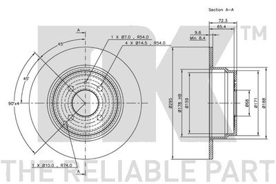 DISC FRANA NK 204830 2