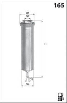 KRAFTSTOFFFILTER LUCAS LFDF127 1