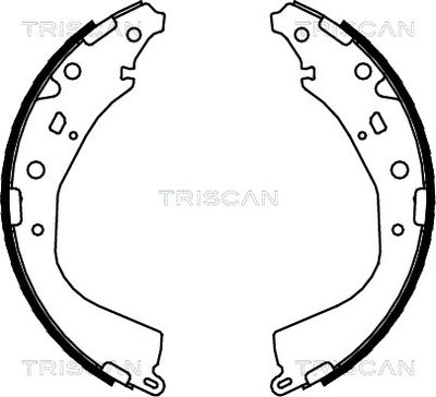 Комплект тормозных колодок TRISCAN 8100 13053 для TOYOTA 4 RUNNER