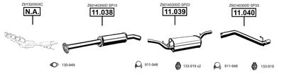 Изпускателна система ASMET MA110765