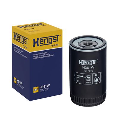 HENGST FILTER - Olejový filter JCB, VOLVO , H361W