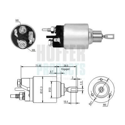 SOLENOID ELECTROMOTOR