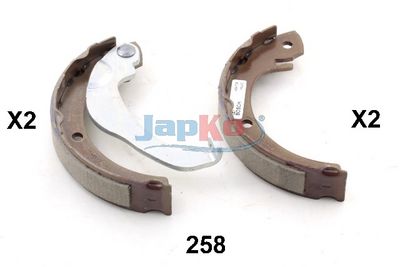 Set saboti frana JAPKO 55258