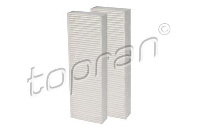 Komplet filtrów, wentylacja przestrzeni pasażerskiej TOPRAN 724181 produkt