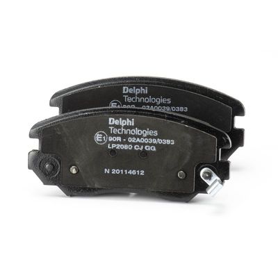 BREMSBELAGSATZ SCHEIBENBREMSE DELPHI LP2080 3