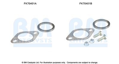 Монтажен комплект, изпускателна тръба BM Catalysts FK70401