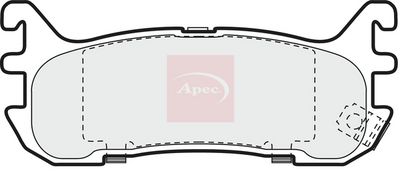 APEC Brake Pad Set, disc brake PAD887