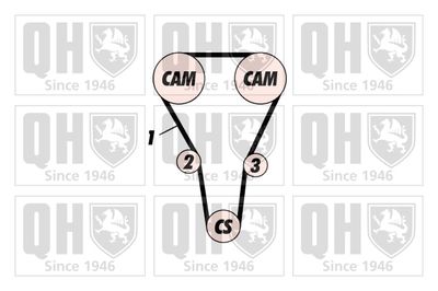 SET CUREA DE DISTRIBUTIE QUINTON HAZELL QBK403 1