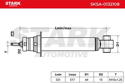 амортисьор STARK SKSA-0132108