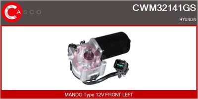 Двигатель стеклоочистителя CASCO CWM32141GS для HYUNDAI i10