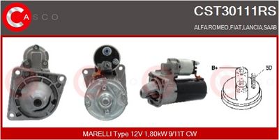 STARTER CASCO CST30111RS