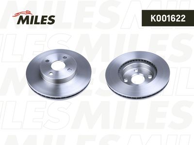 MILES K001622 Тормозные диски для TOYOTA COROLLA (_E12_) 1.8 VVTi (ZZE122_) MILES K001622 Тормозные диски для TOYOTA COROLLA (_E12_) 1.8 VVTi (ZZE122_)