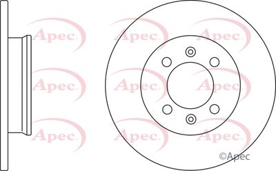 Brake Disc APEC DSK2036