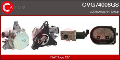 SUPAPA EGR CASCO CVG74008GS