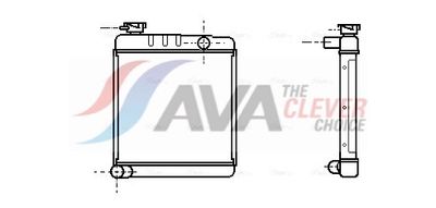 Radiateur AVA QUALITY COOLING AU2001