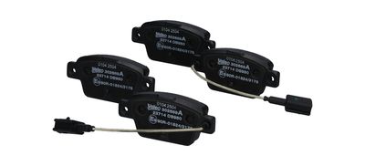 BREMSBELAGSATZ SCHEIBENBREMSE VALEO 302669A 4