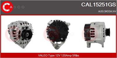 GENERATOR / ALTERNATOR CASCO CAL15251GS