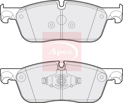 APEC Brake Pad Set, disc brake PAD2061