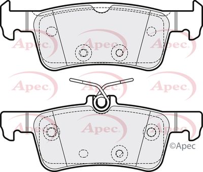 Brake Pad Set APEC PAD2204