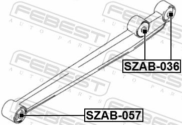 Подвеска, рычаг независимой подвески колеса SZAB-057