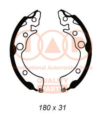 Комплект тормозных колодок IAP QUALITY PARTS 705-06010 для HONDA CRX